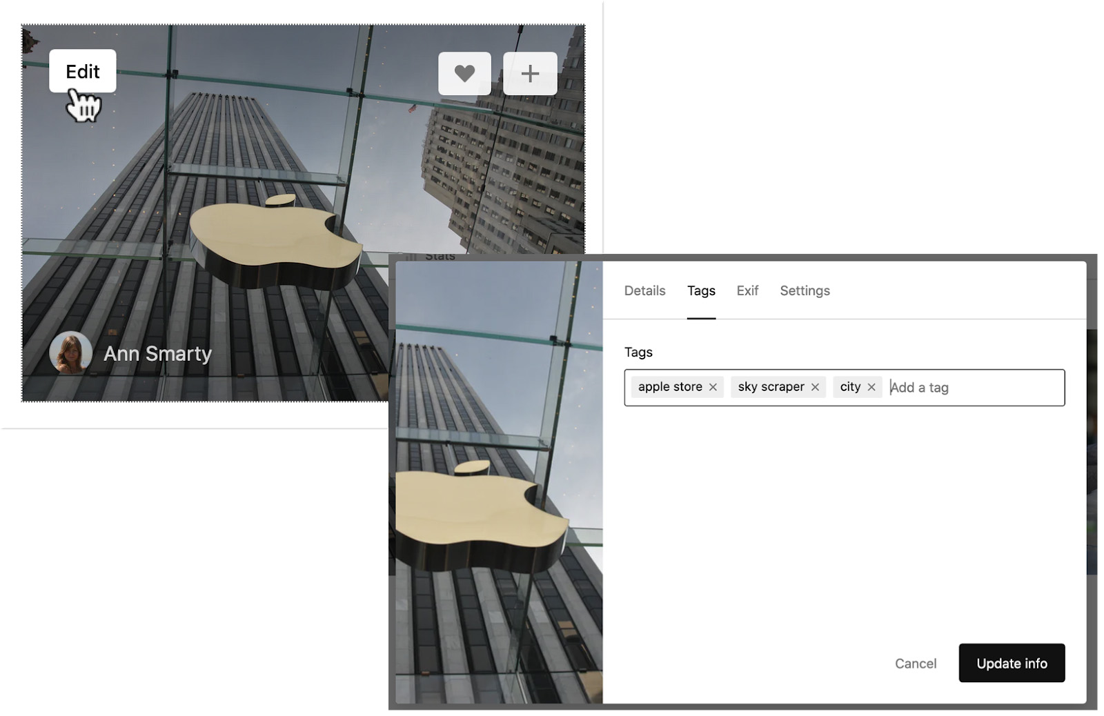 Эффективный визуальный контент для Unsplash: как добавить теги к фотографиям