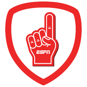 ESPN foam finger (Foursquare)